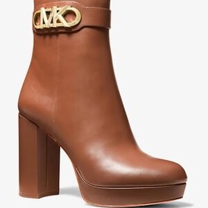 Michael Kors Brown Ankle Boots